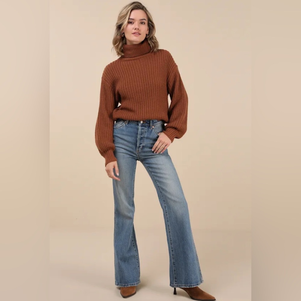 Women's Blue Flared Jeans